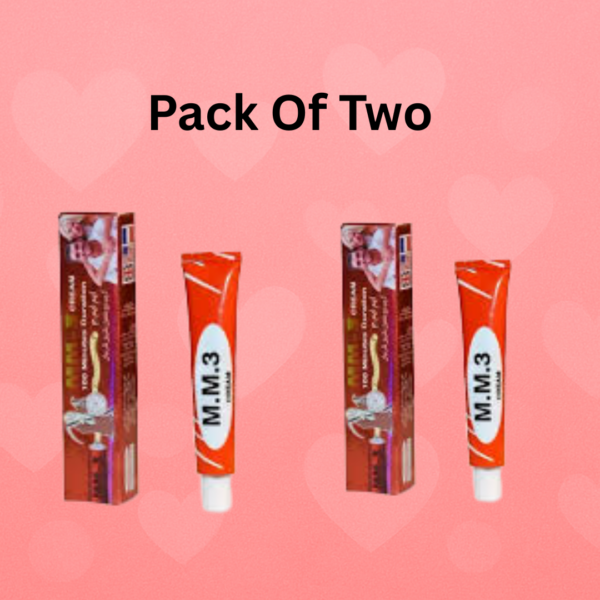 pack of two MM3 creams