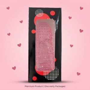 Hard Crystal sillicon condom in thick quality with lubricant