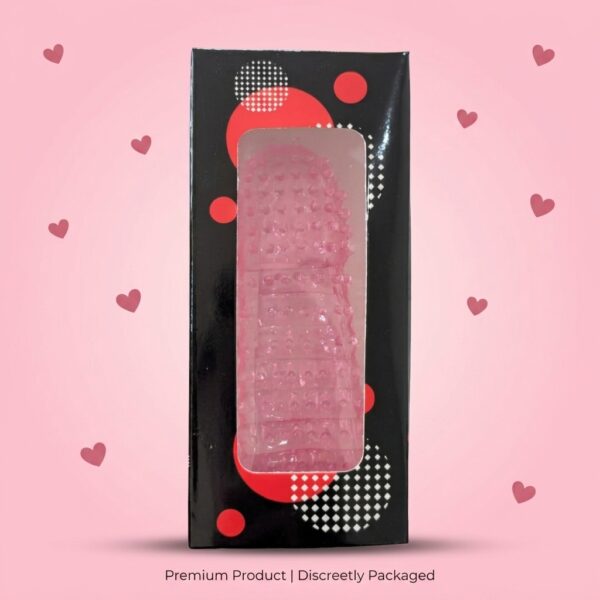 Hard Crystal sillicon condom in thick quality with lubricant